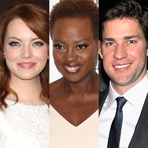 Emma Stone, Viola Davis, John Krasinski Emma Stone, Viola Davis, John Krasinski